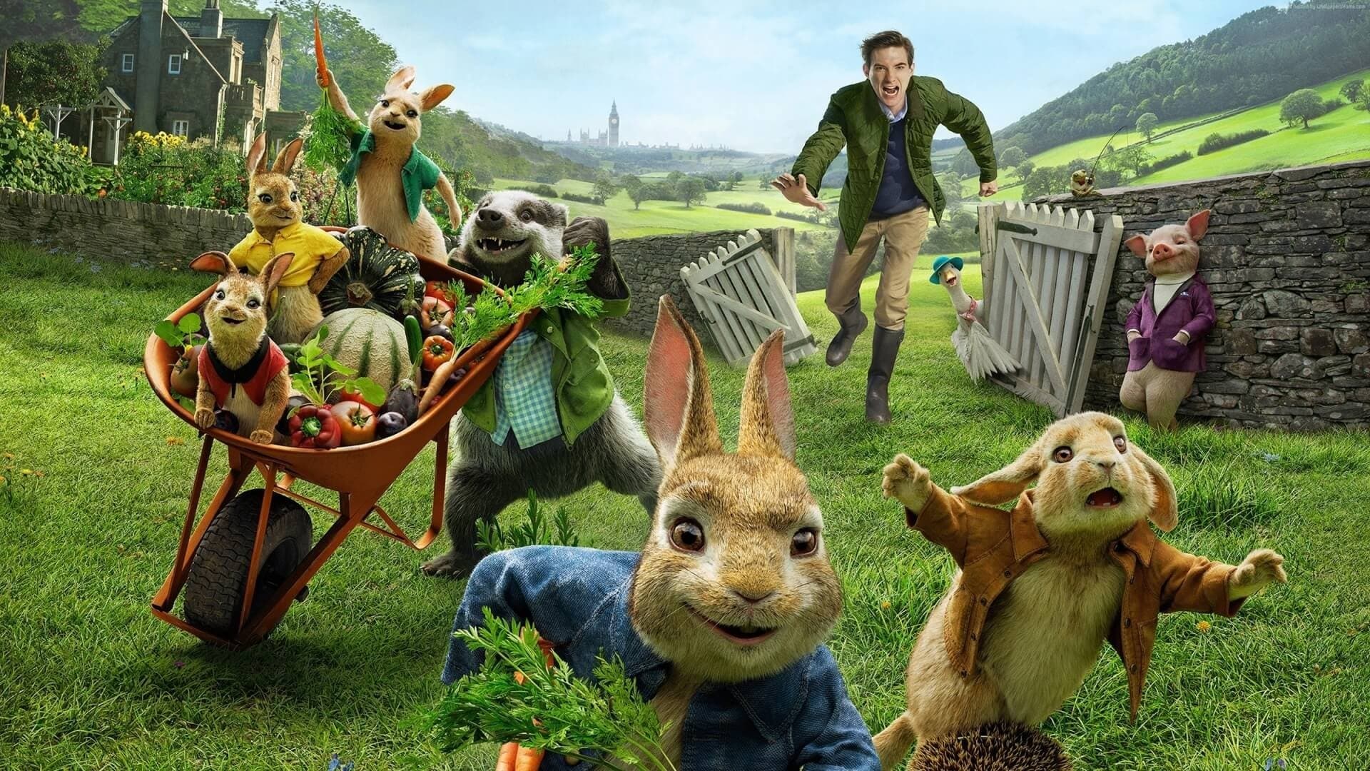 movie poster for Peter Rabbit