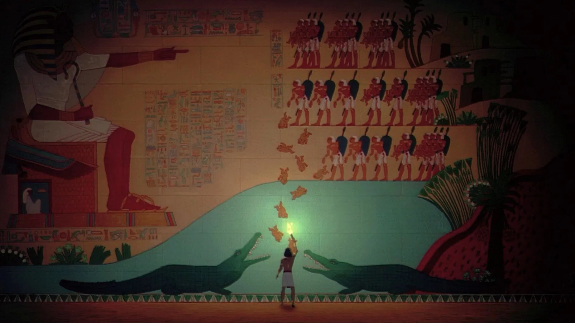 movie poster for The Prince of Egypt