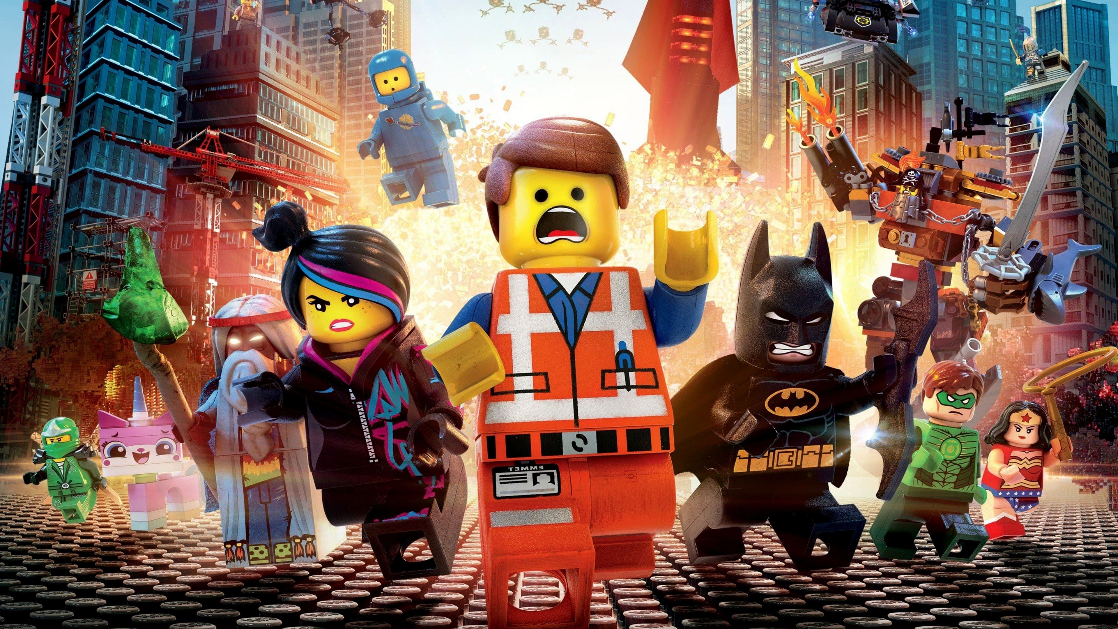movie poster for The Lego Movie