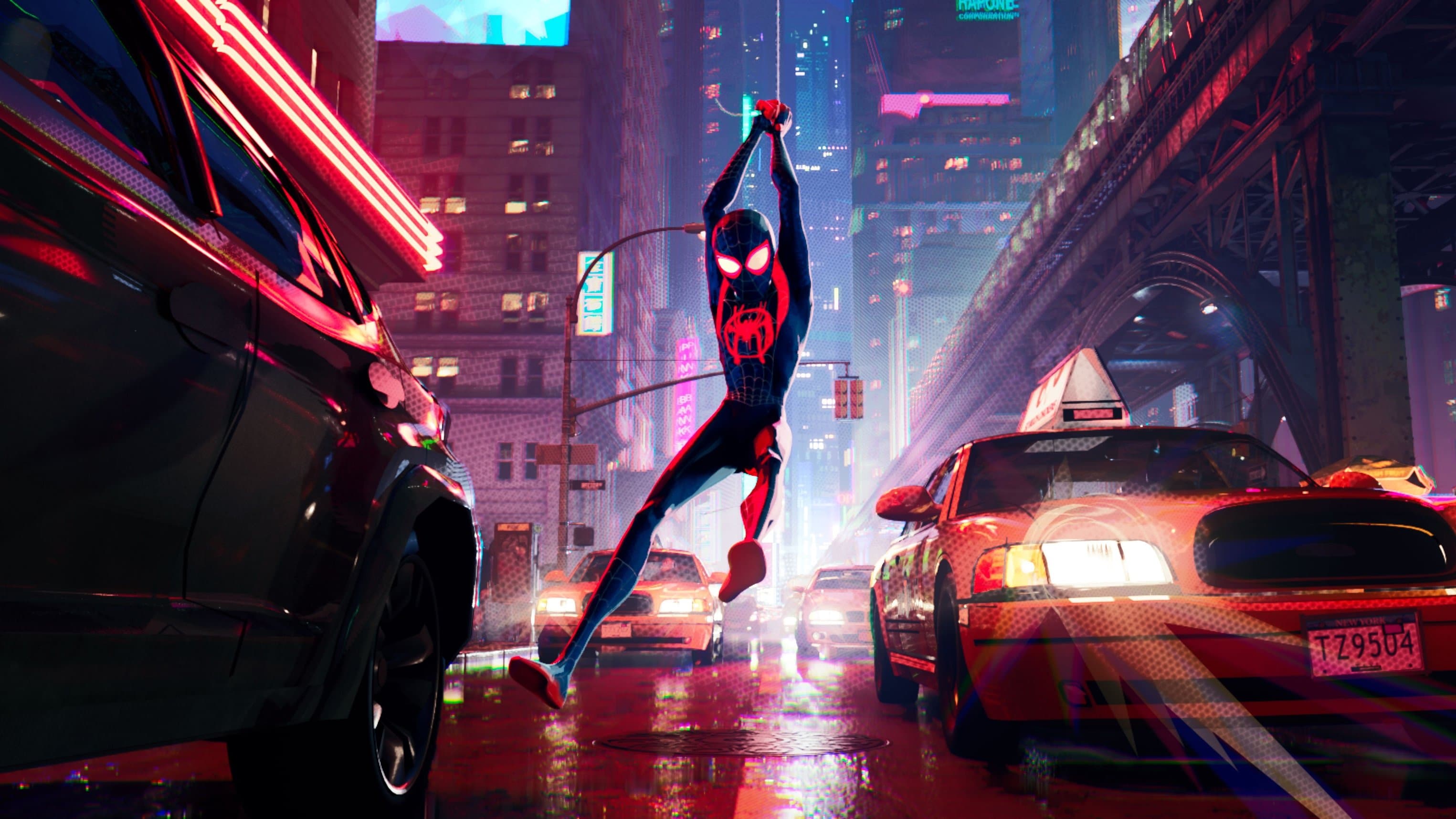 movie poster for Spider-Man: Into the Spider-Verse
