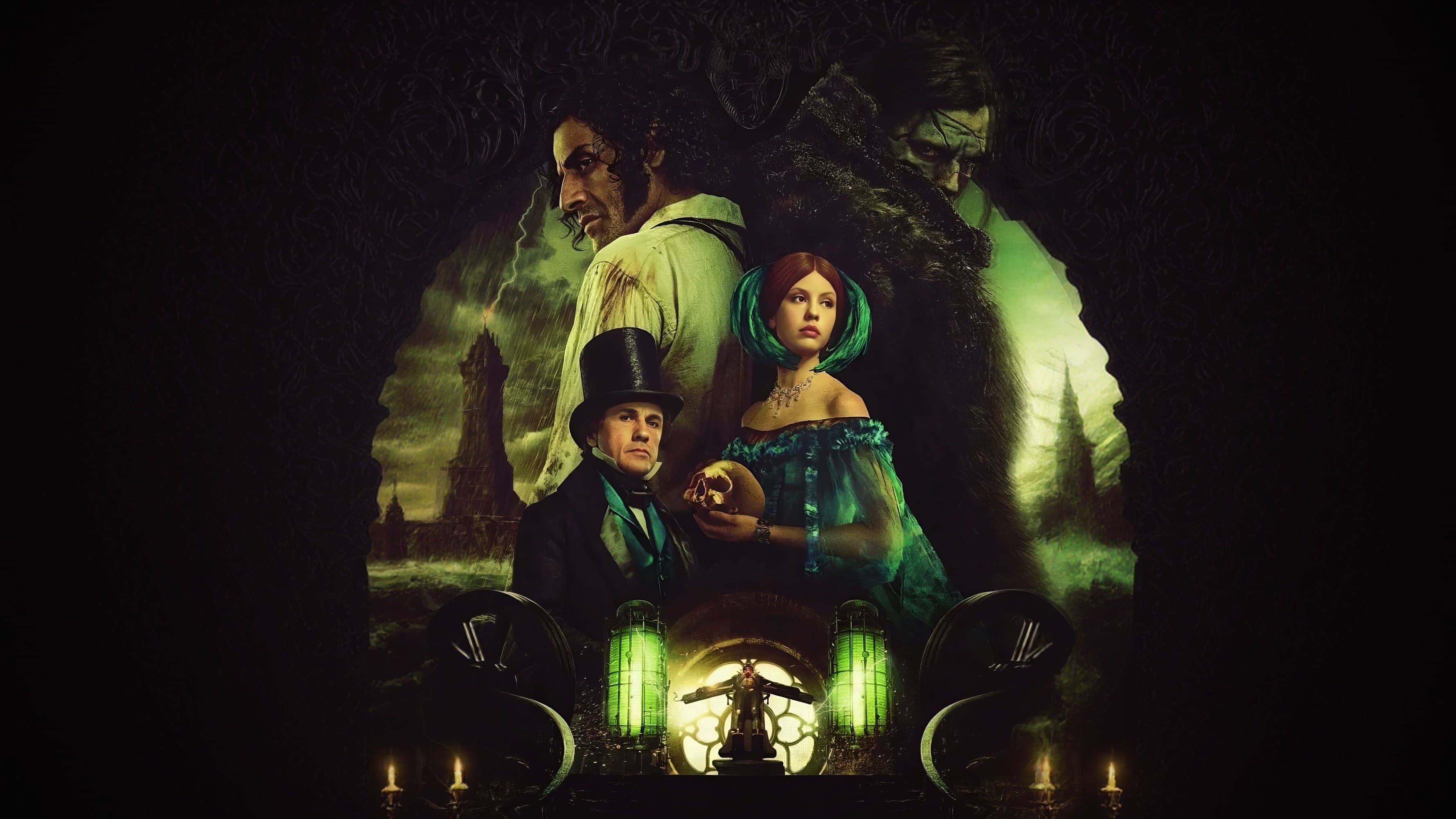 movie poster for Frankenstein