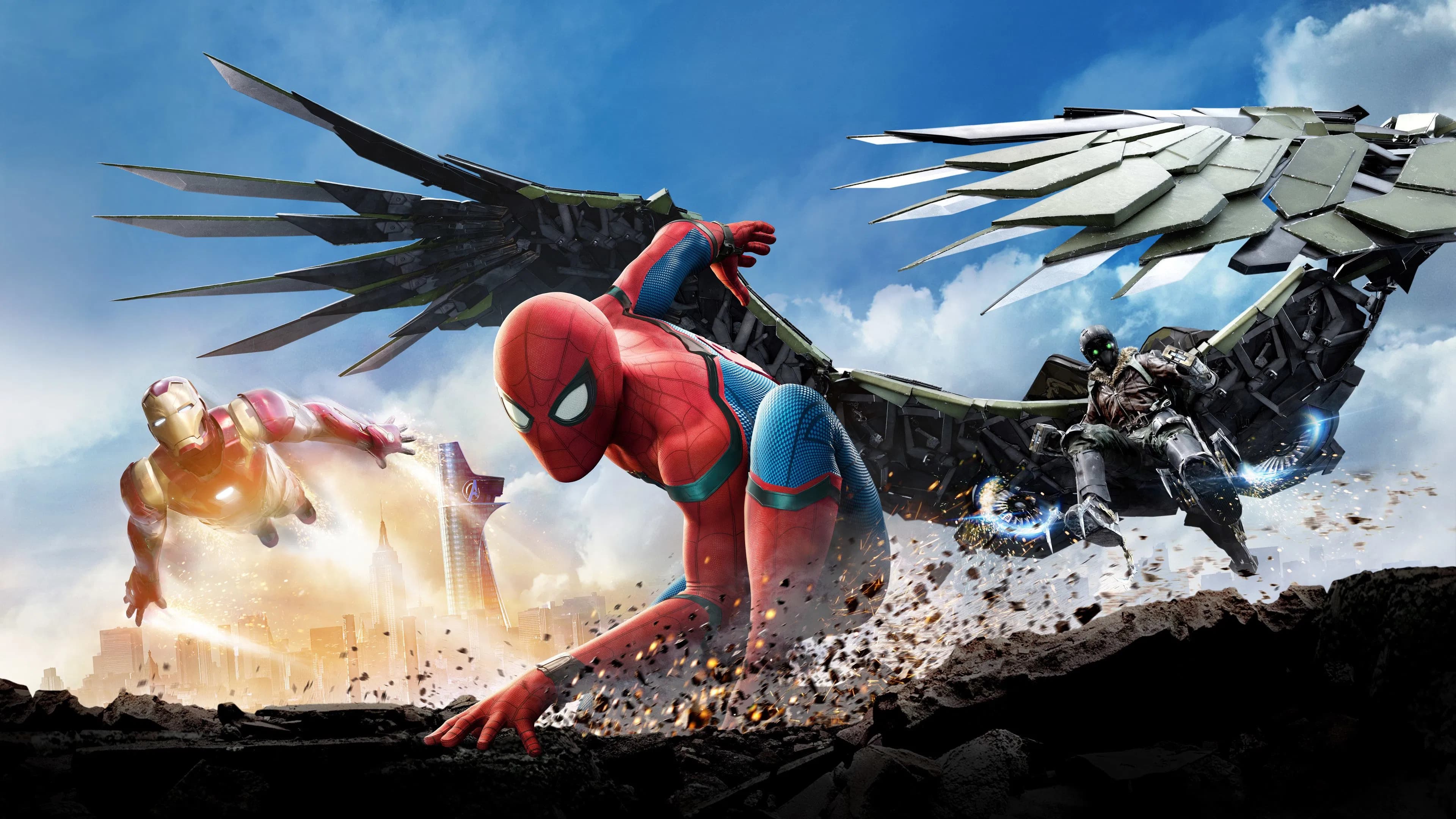movie poster for Spider-Man: Homecoming