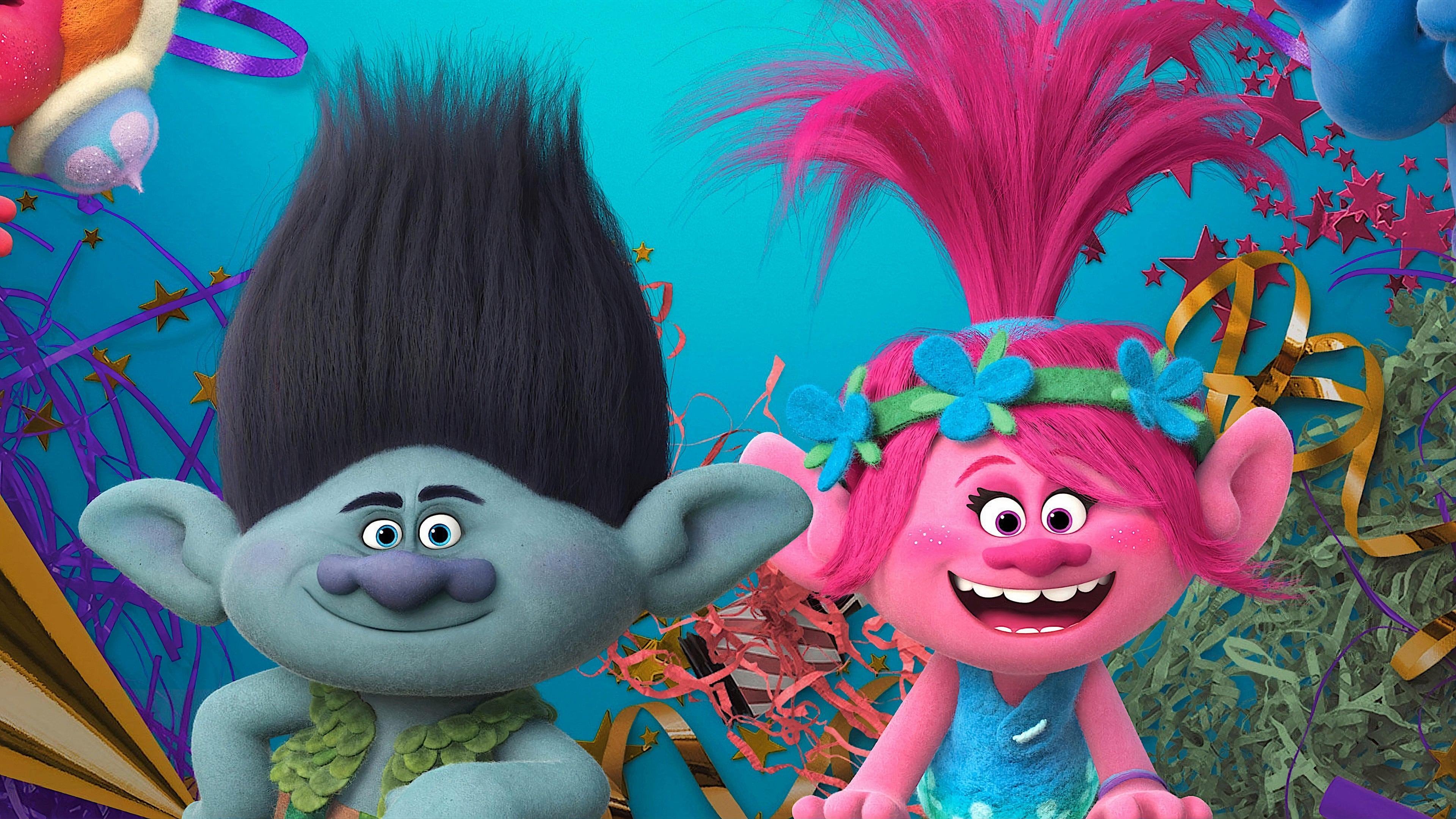 movie poster for Trolls
