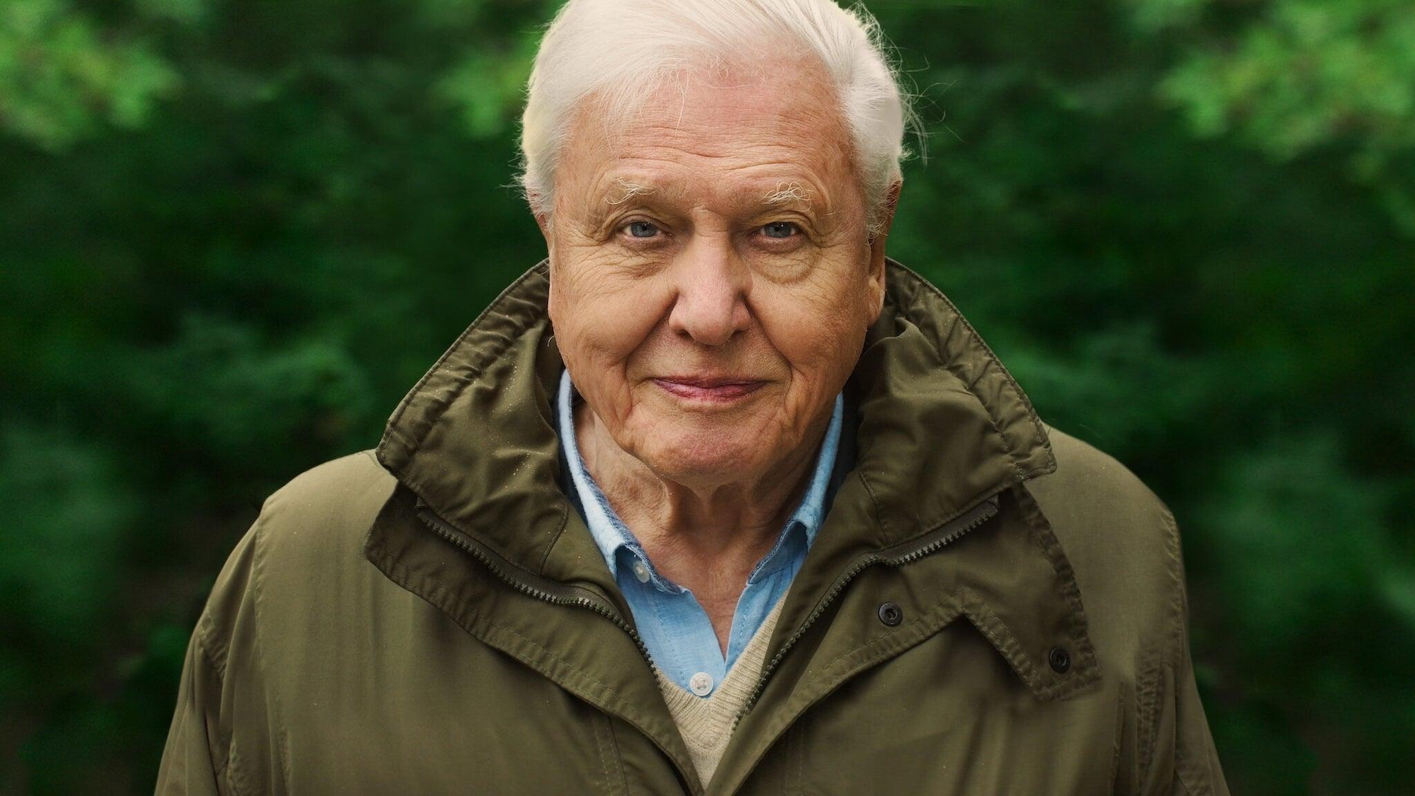 movie poster for David Attenborough: A Life on Our Planet