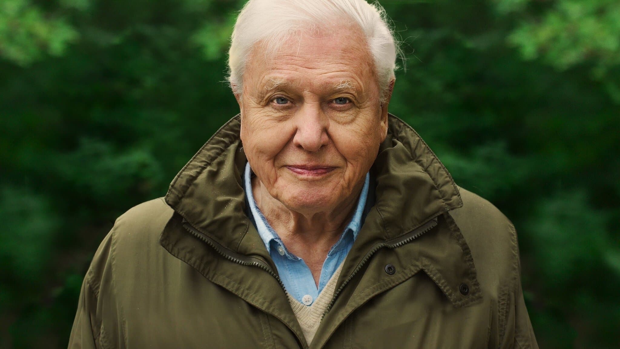 movie poster for David Attenborough: A Life on Our Planet