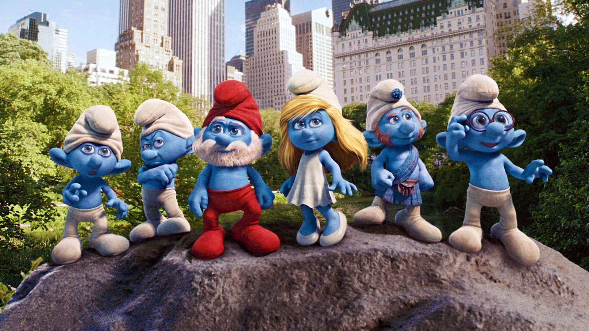 movie poster for The Smurfs