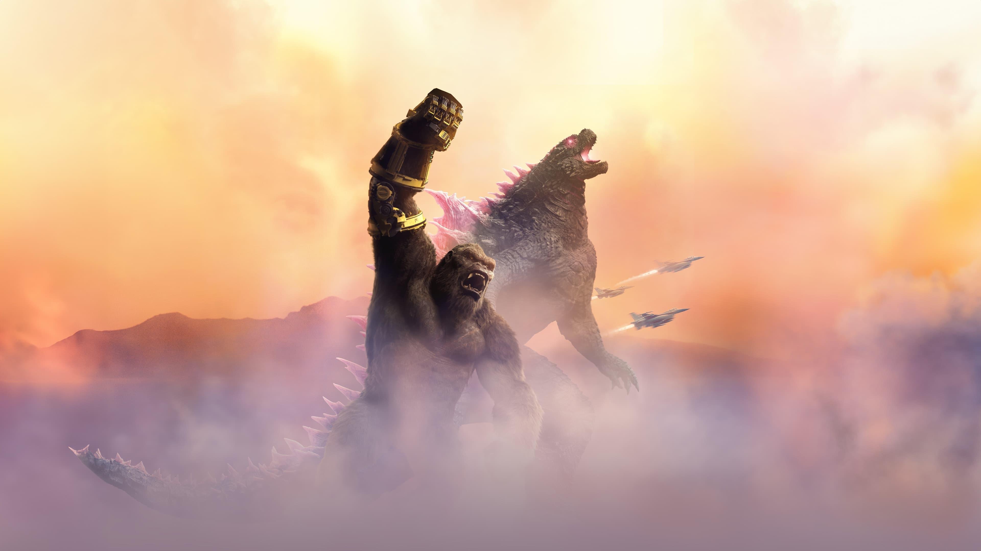 movie poster for Godzilla x Kong: The New Empire