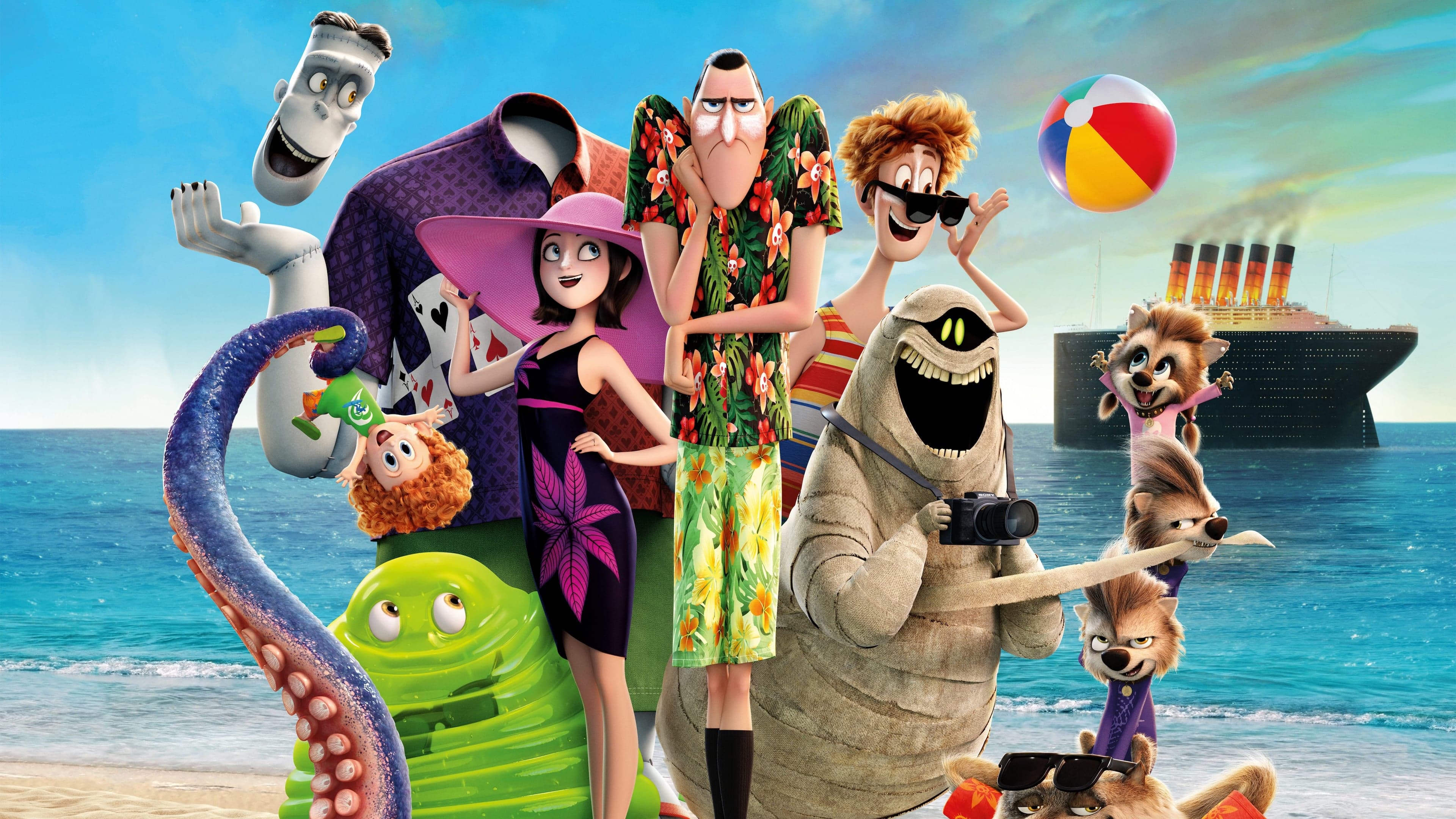 movie poster for Hotel Transylvania 3: Summer Vacation