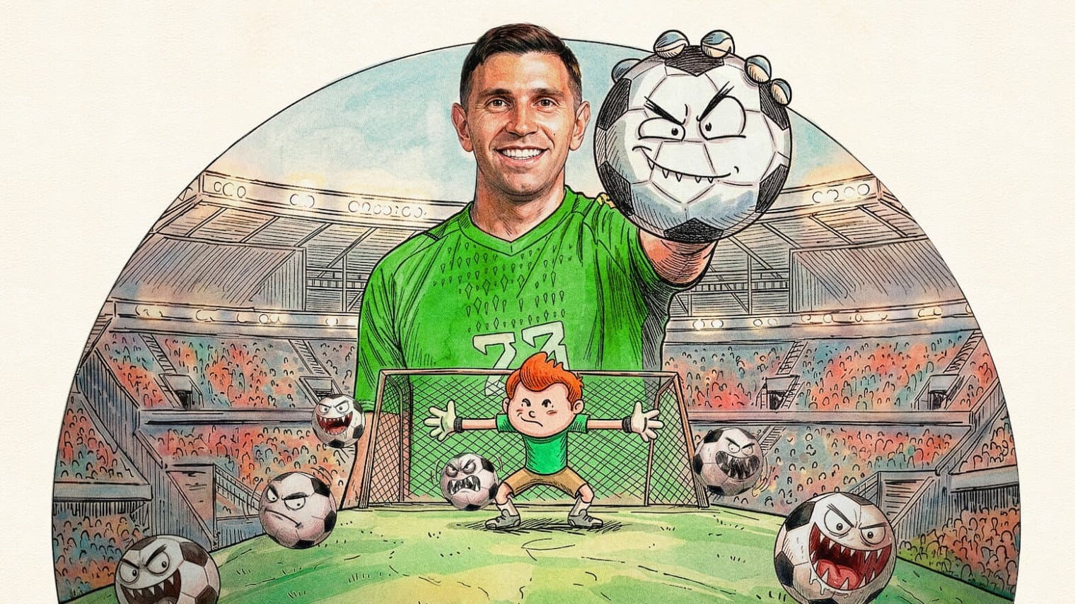 movie poster for Emi Martínez: The Kid Who Stops Time
