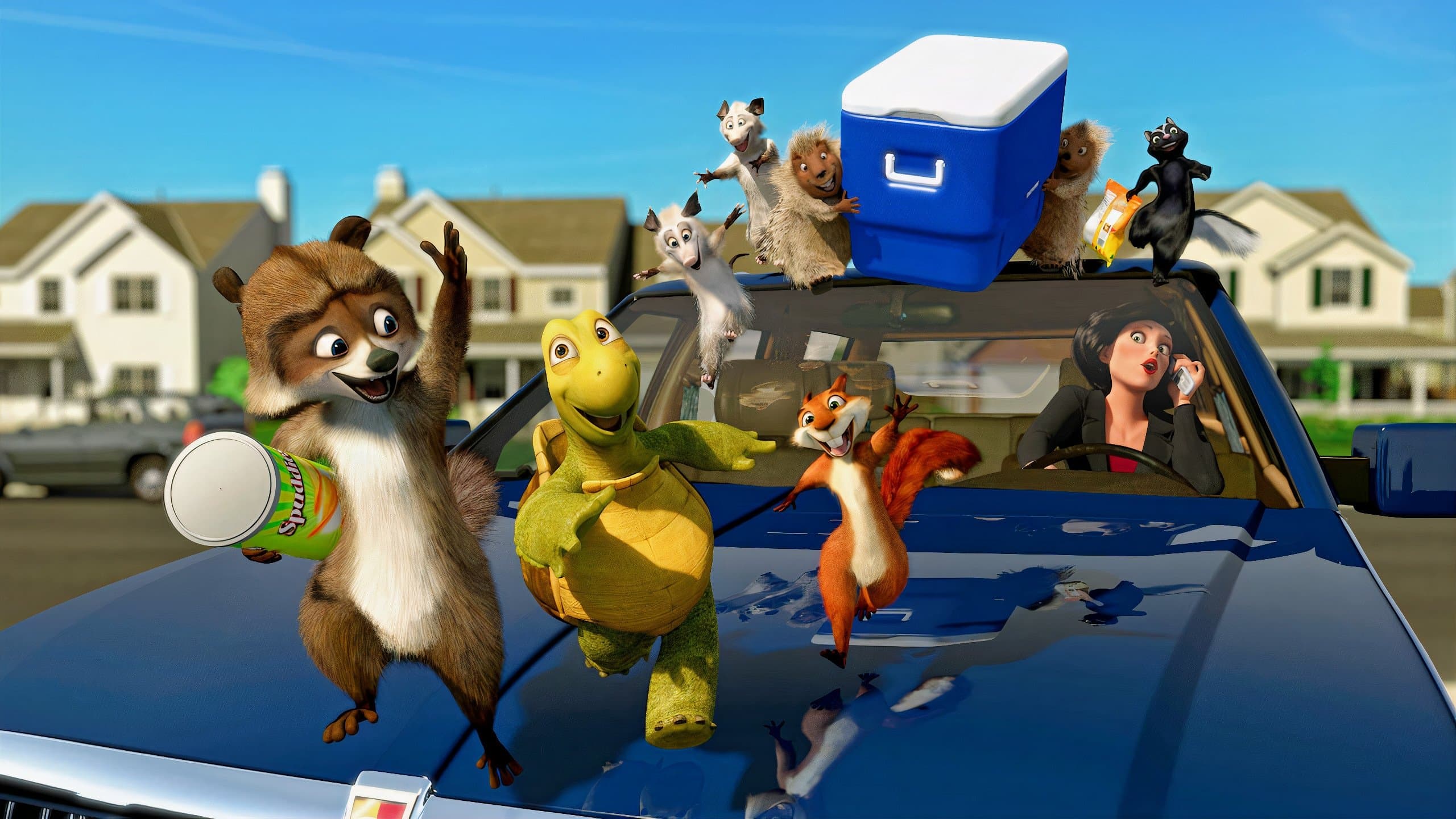 movie poster for Over the Hedge