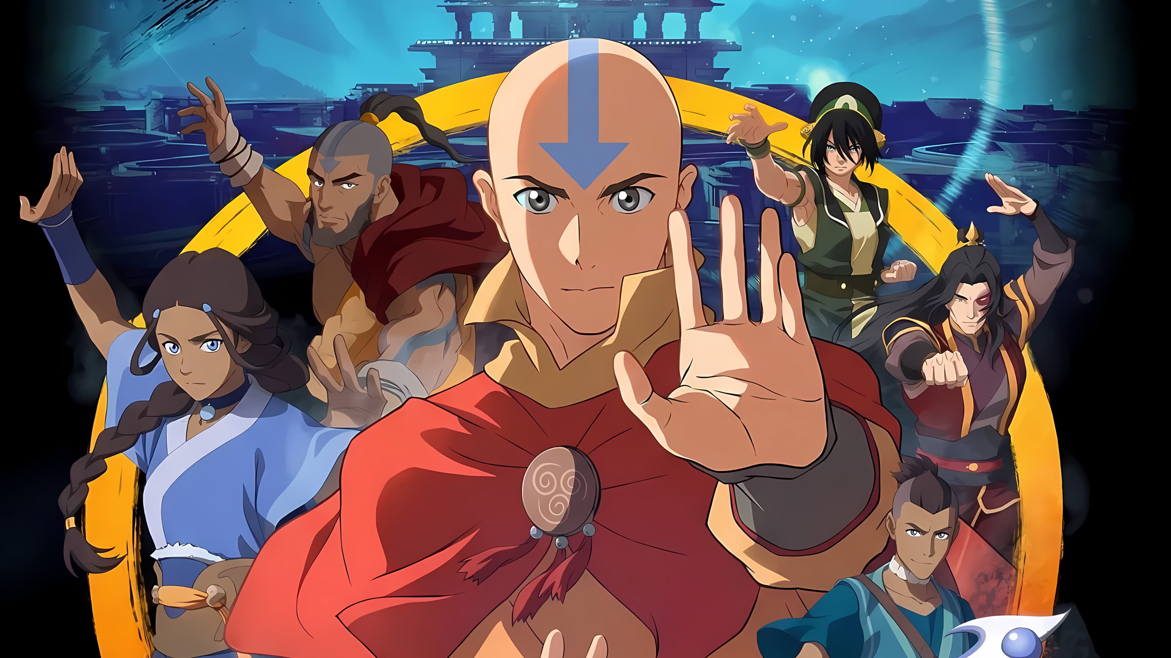 movie poster for Avatar Aang: The Last Airbender