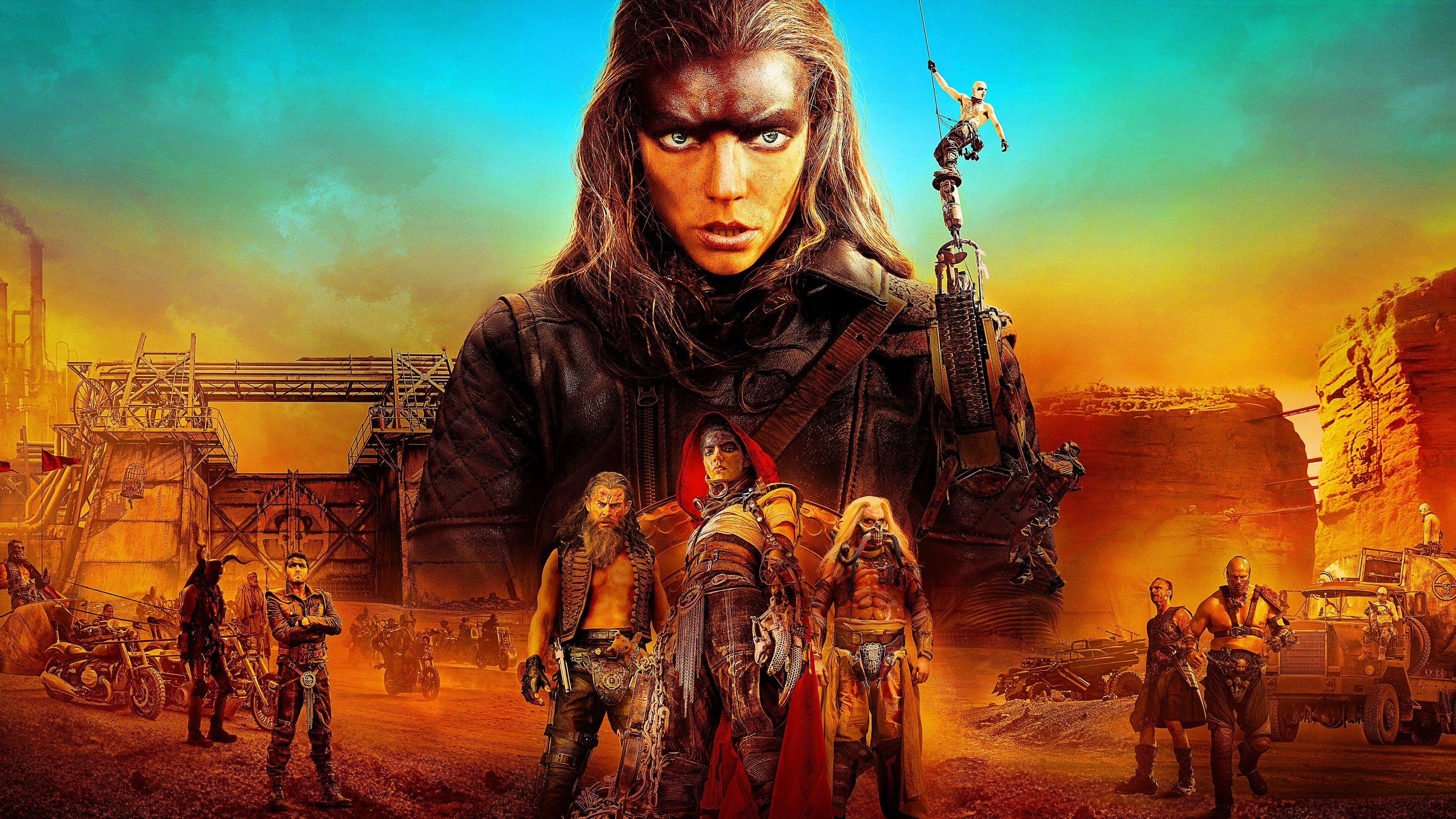 movie poster for Furiosa: A Mad Max Saga