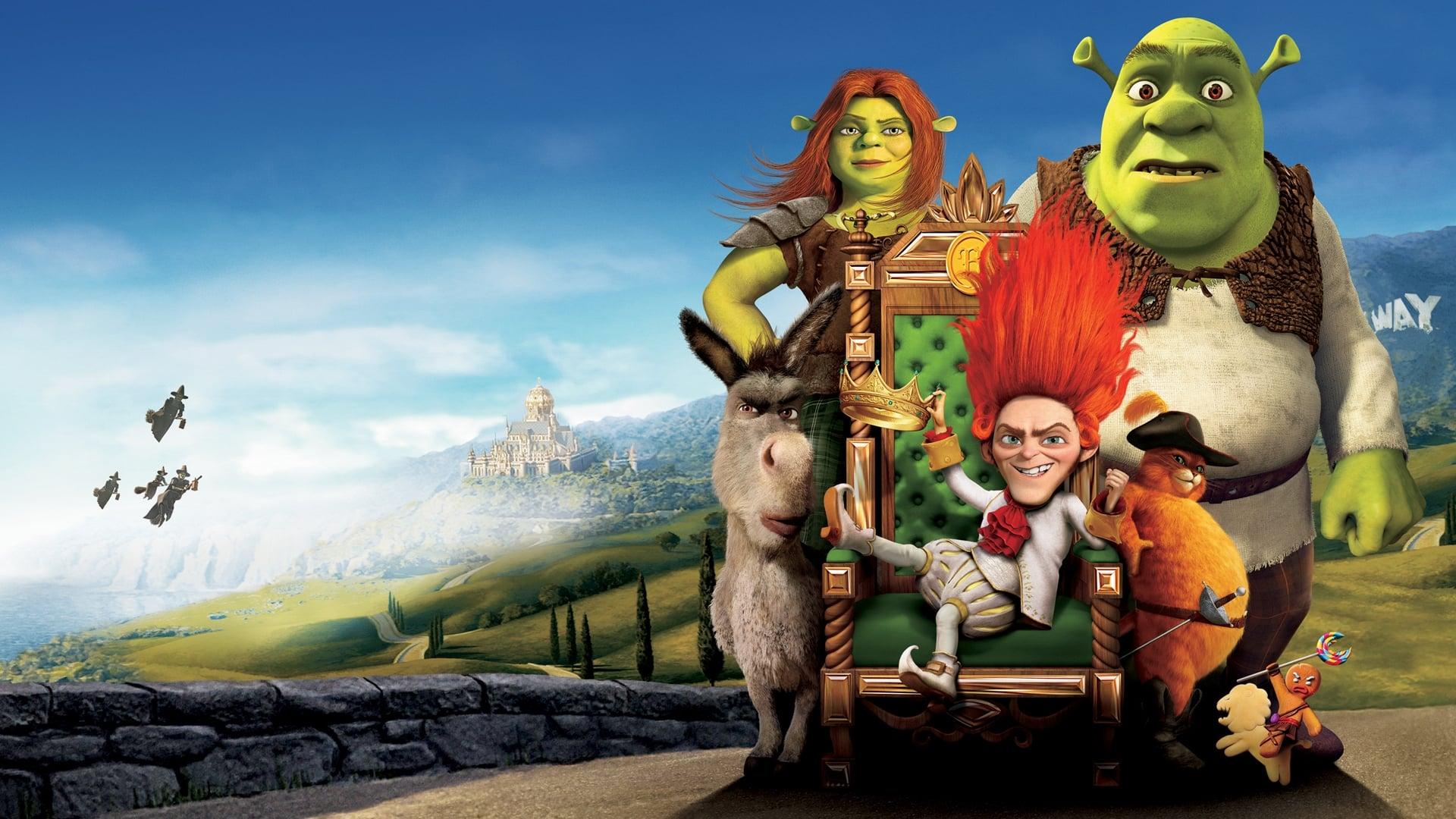 movie poster for Shrek Forever After