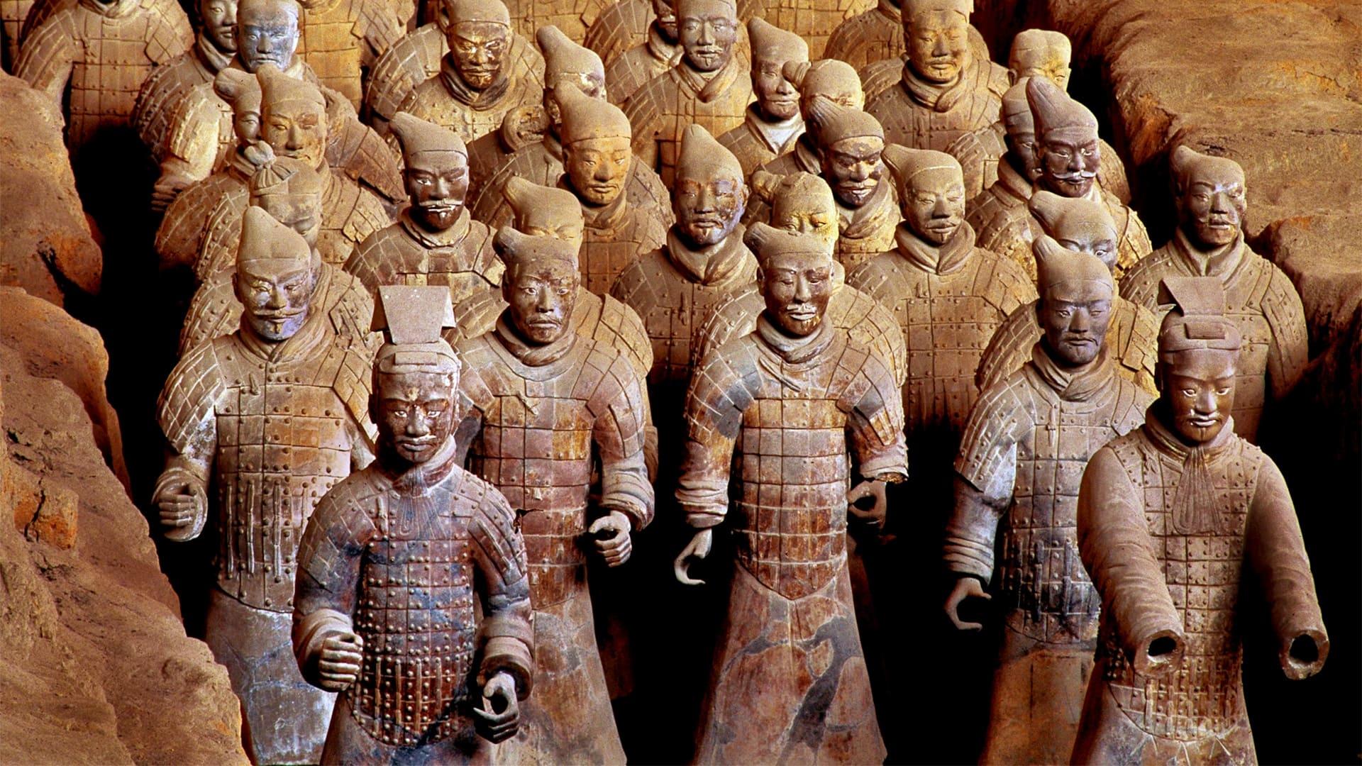 movie poster for Mysteries of the Terracotta Warriors