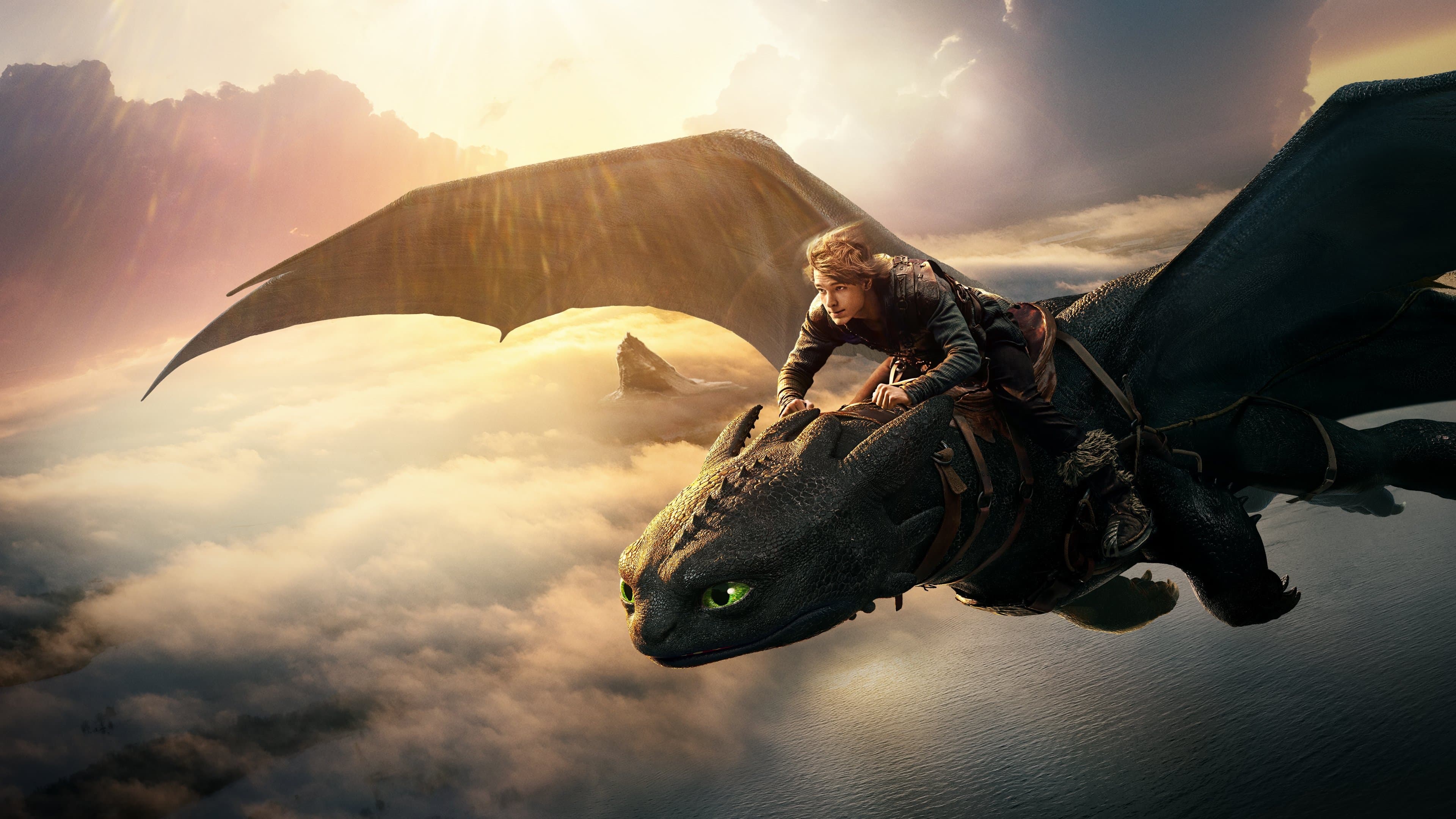 movie poster for How to Train Your Dragon