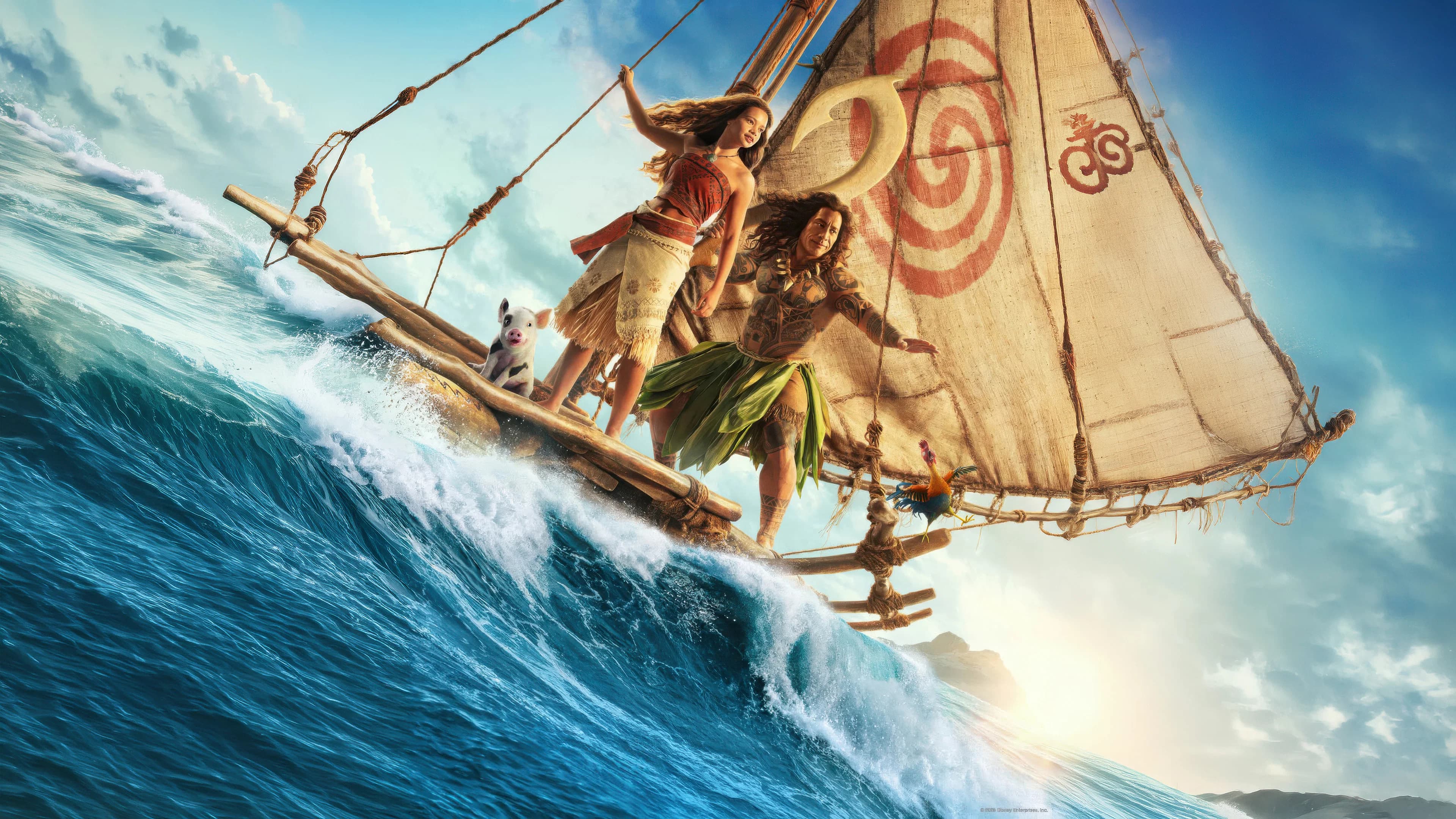 movie poster for Moana
