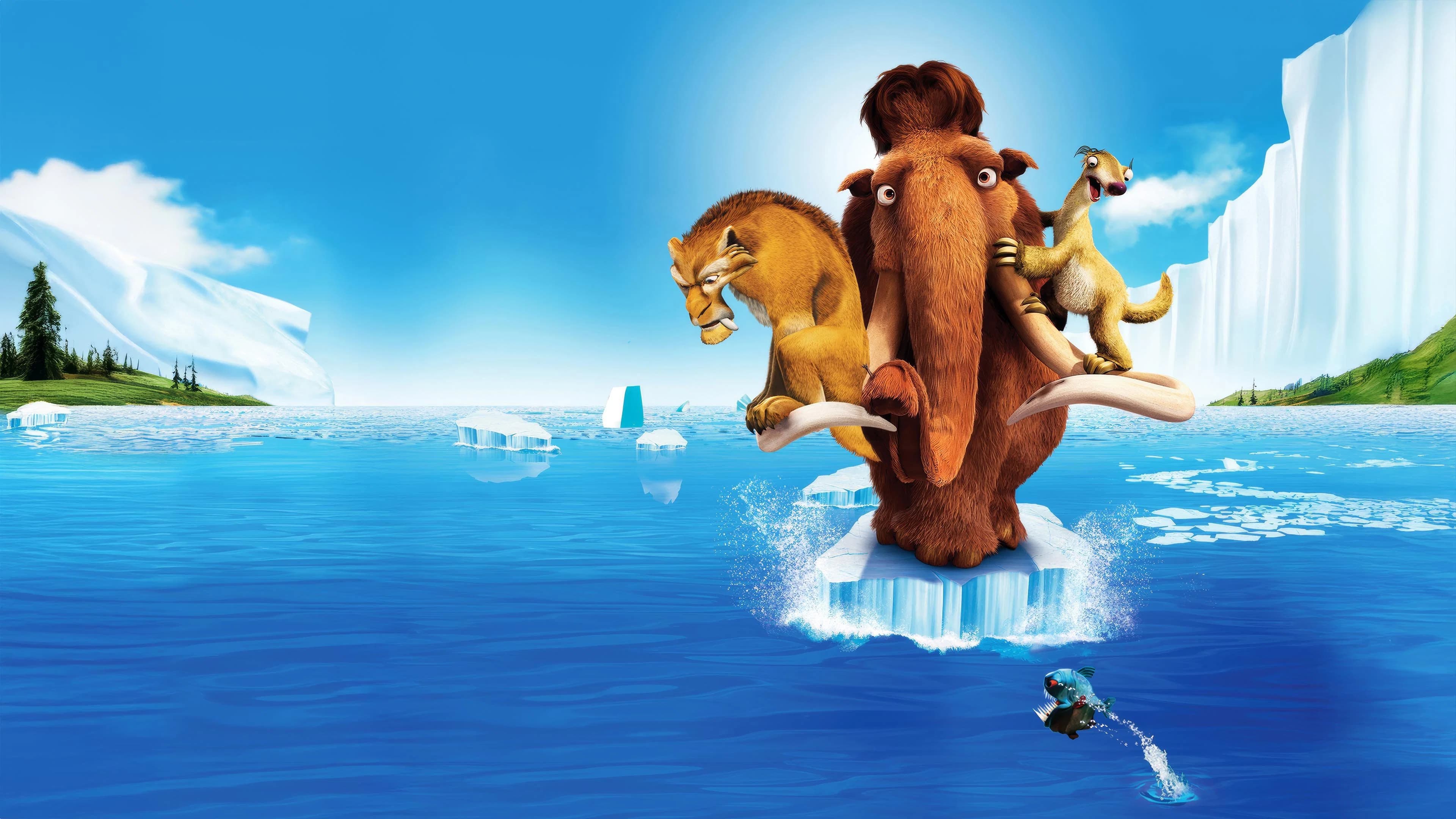 movie poster for Ice Age: The Meltdown
