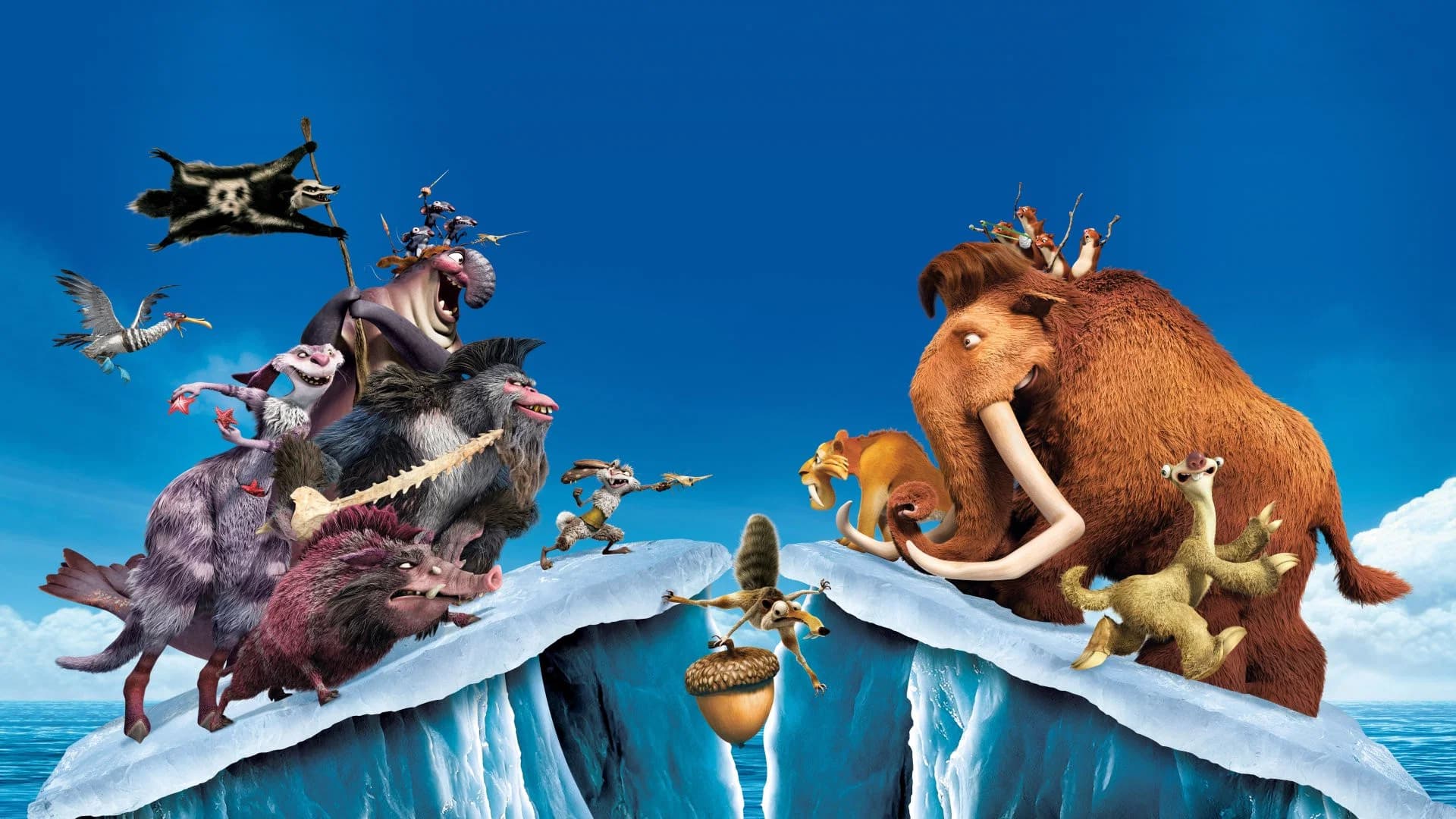 movie poster for Ice Age: Continental Drift